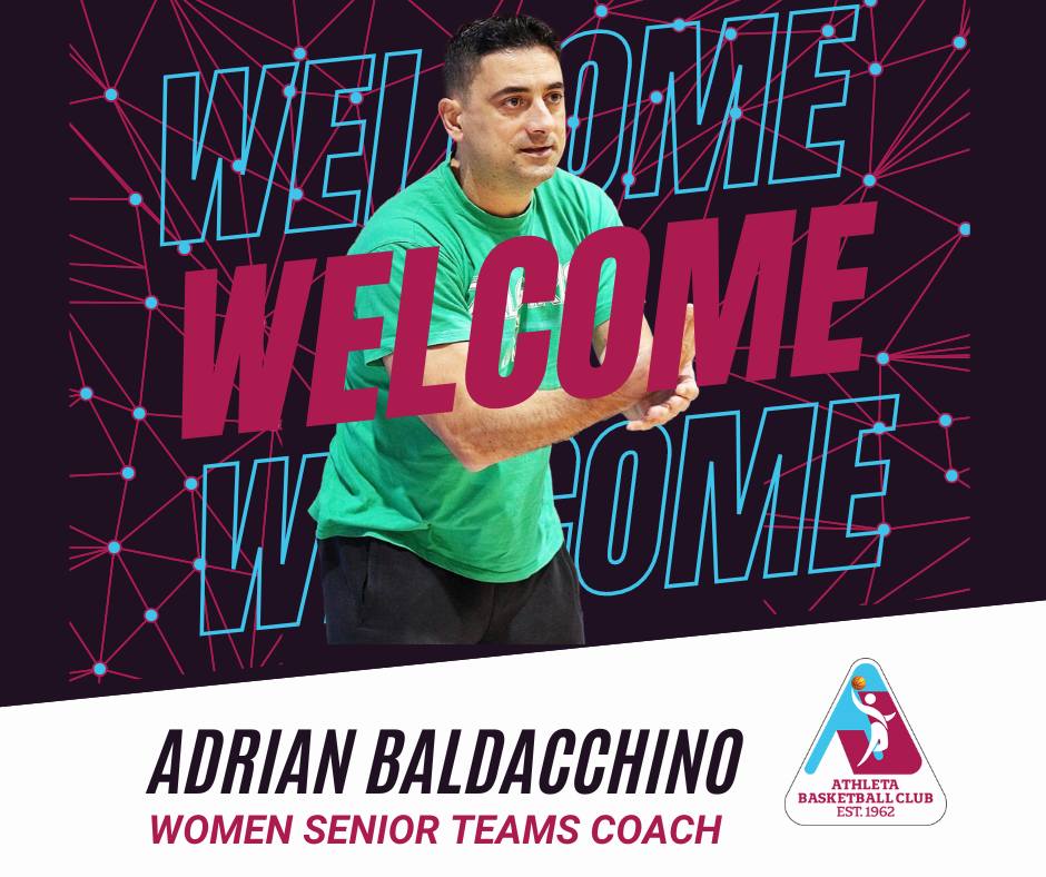 Adrian Baldacchino Appointed as Women Seniors Coach